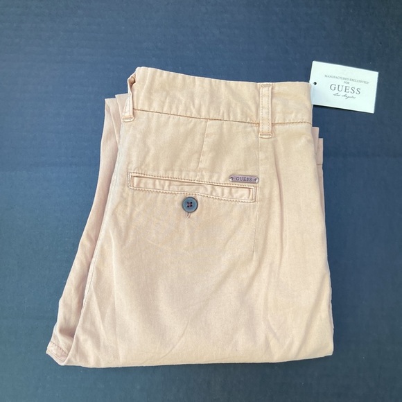 New GUESS Slim Straight Chino Jeans - Picture 6 of 9